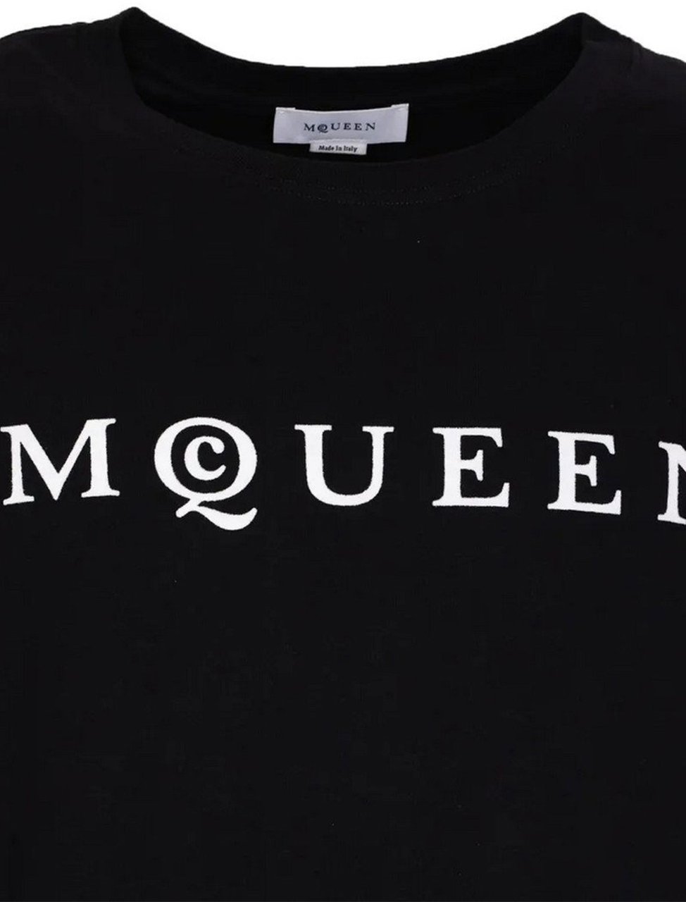 Alexander McQueen T-shirt Black Zwart