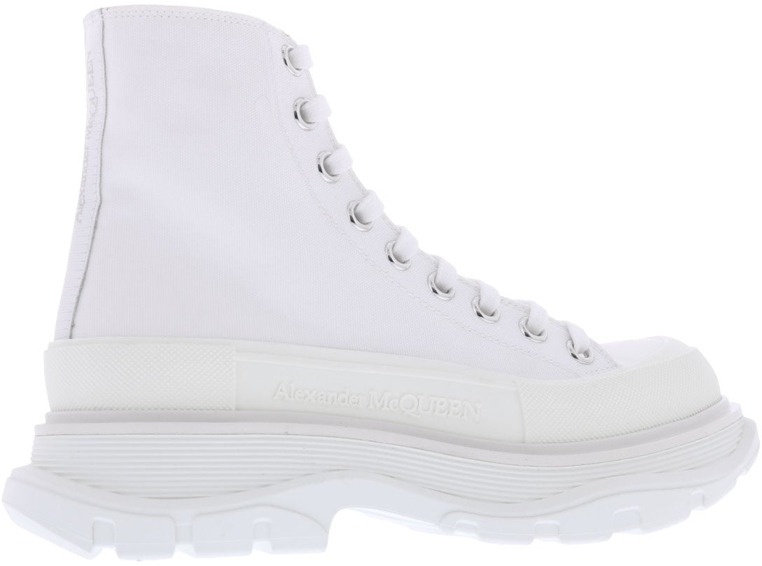 Alexander McQueen Dames converse sneakers Wit