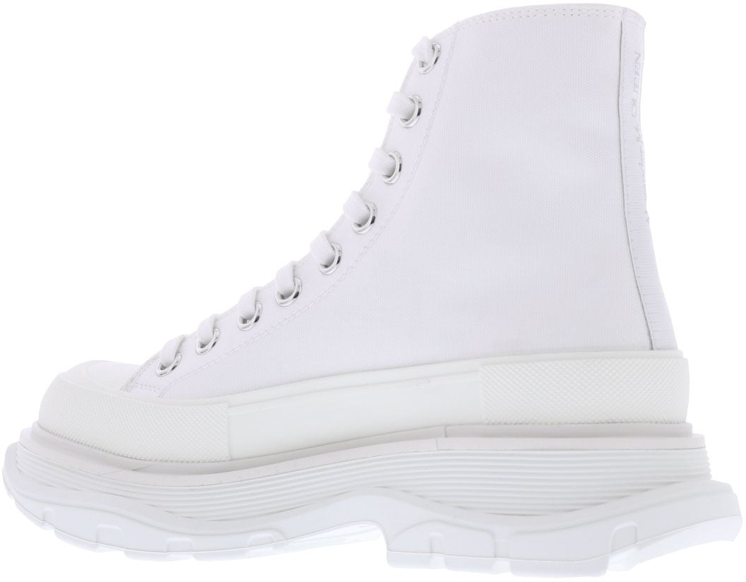Alexander McQueen Dames converse sneakers Wit