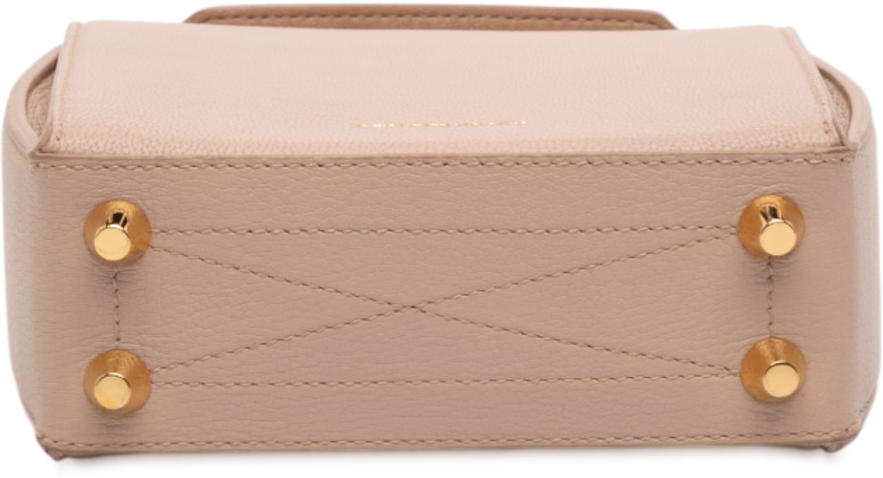 Alexander McQueen Leather Box 16 Crossbody Bruin