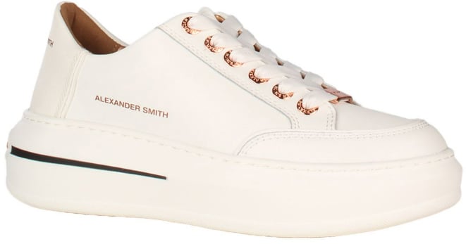 Alexander Smith Sneakers White Wit