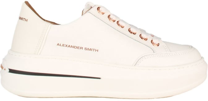 Alexander Smith Sneakers White Wit