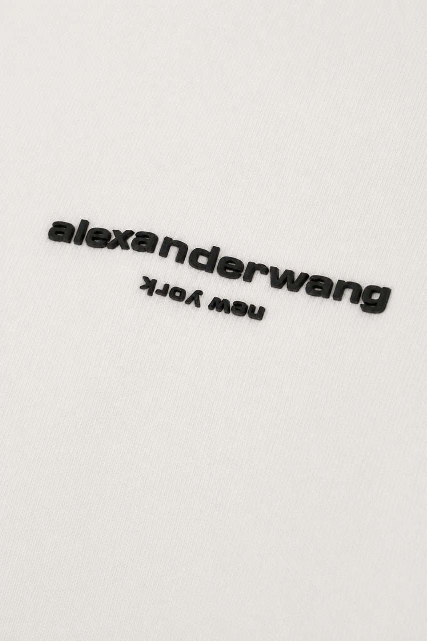 Alexander Wang White cotton T-shirt Wit