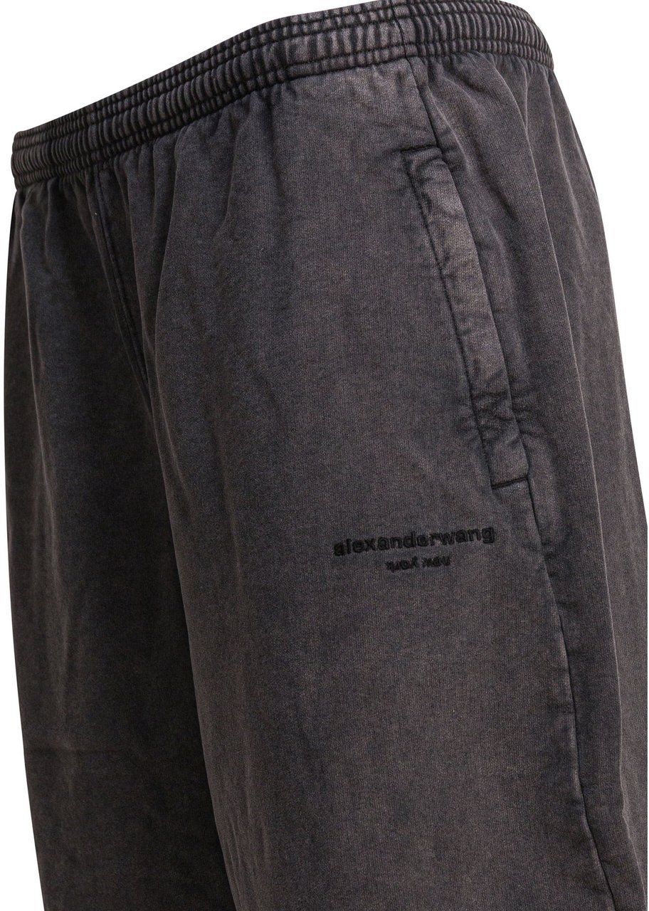 Alexander Wang ARTICULATED LEG SWEATPANT Zwart