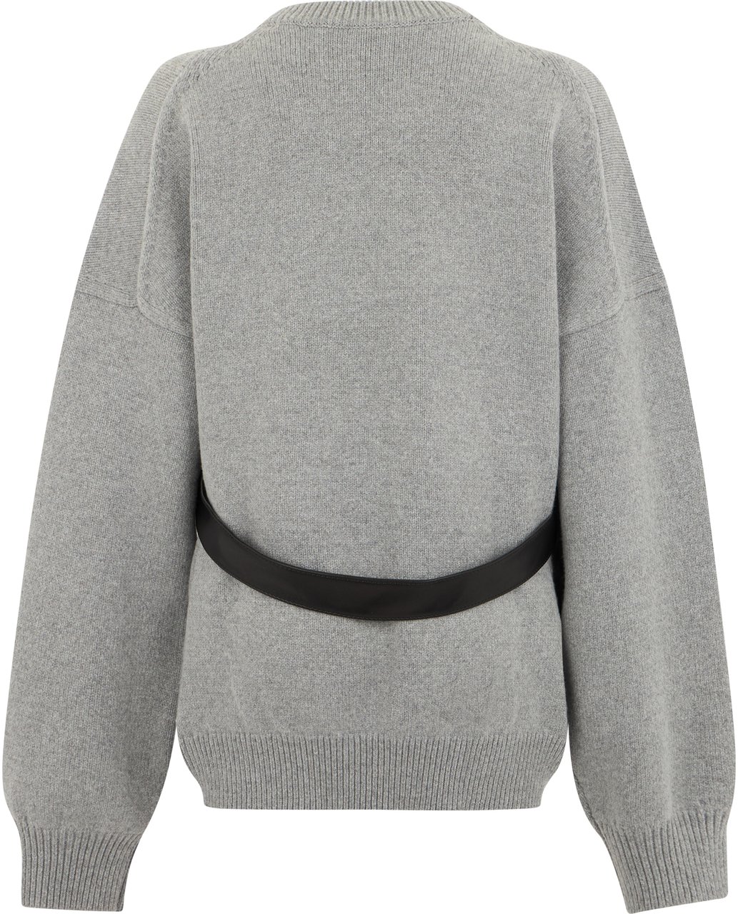 Alexander Wang Sweater in mixed wool with detail Grijs