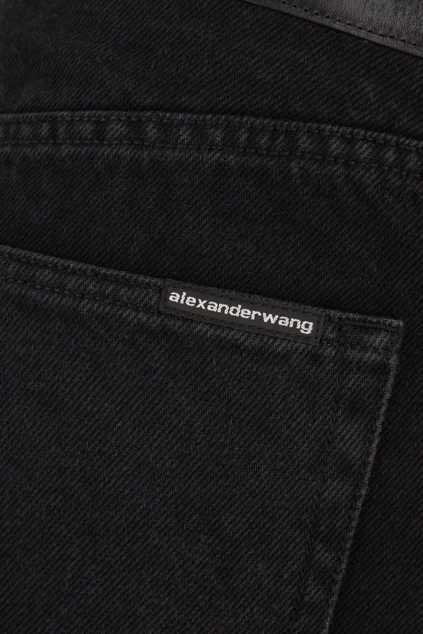 Alexander Wang Alexander Wang Black denim jeans Zwart