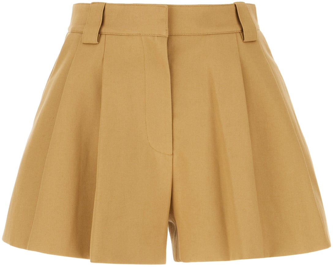 Alexander Wang Alexander Wang Camel cotton shorts Bruin
