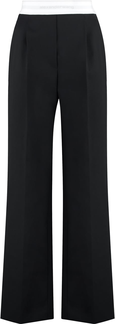 Alexander Wang Wool trousers Zwart