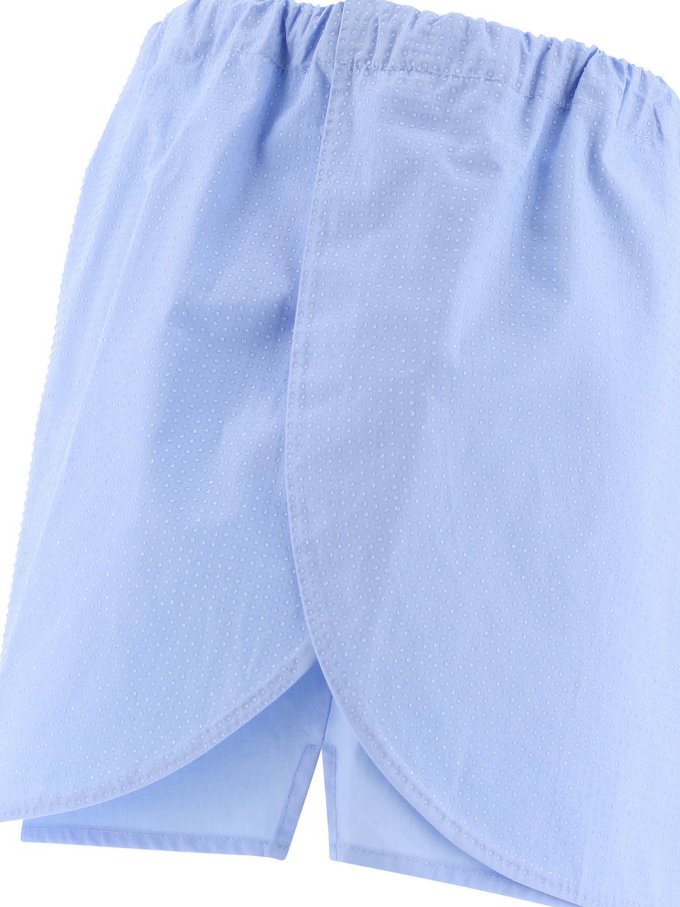 Alexander Wang Drawstring skort with crystal hotfix Blauw