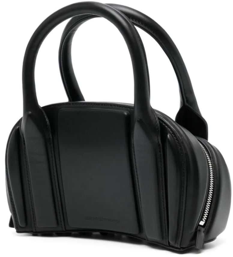 Alexander Wang Roc Leather Shoulder Bag Zwart
