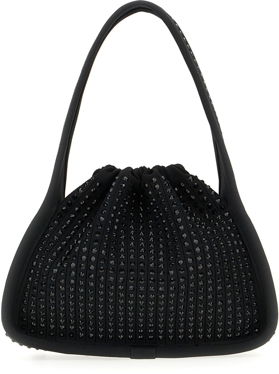 Alexander Wang Alexander Wang Embellished fabric handbag Zwart