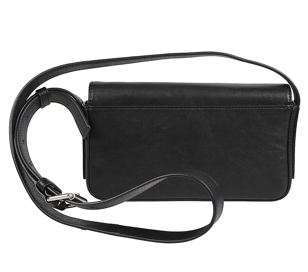 Alexander Wang Punch Flap Crossbody Bag Black Zwart