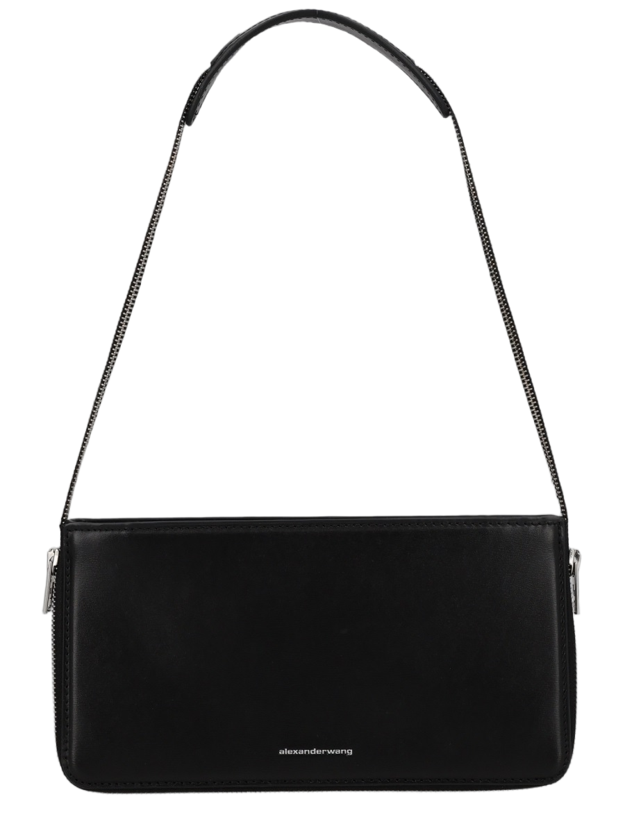 Alexander Wang Neutrals Siren Chain Strap Shoulder Bag Wit