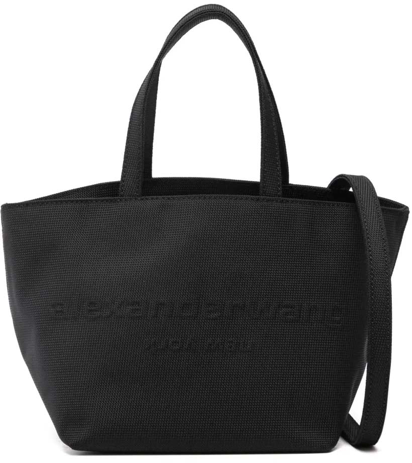 Alexander Wang Punch Logo Small Tote Bag Zwart