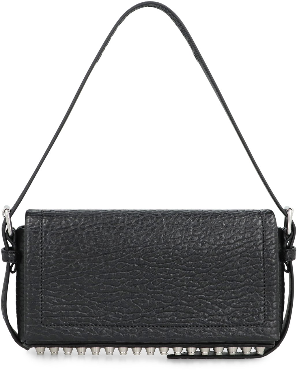 Alexander Wang Ricco slim Leather shoulder bag Zwart
