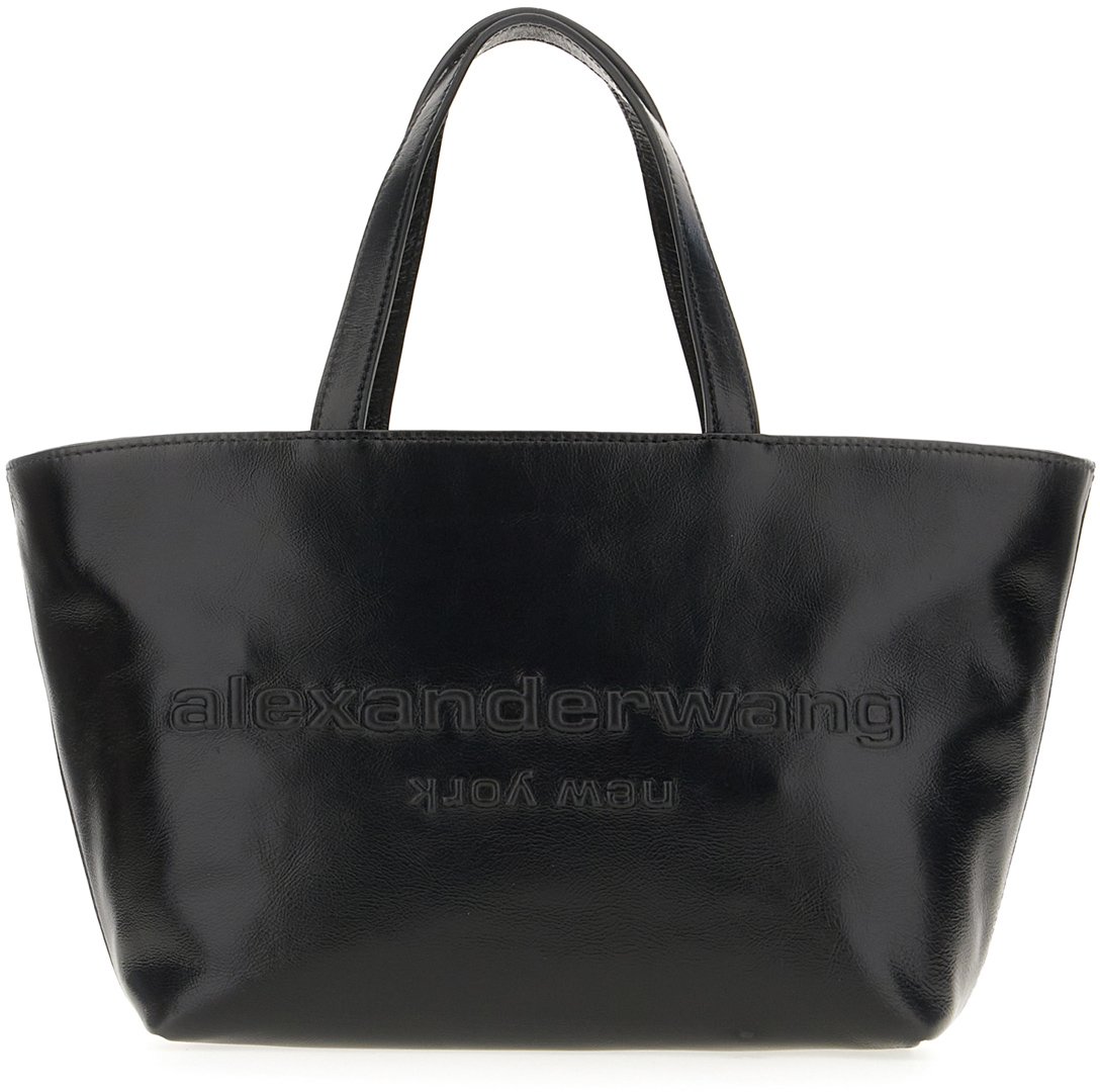 Alexander Wang Black leather handbag Zwart