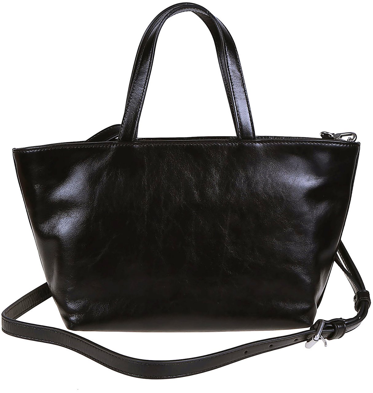 Alexander Wang Punch Small Detachable Strap Bag Black Zwart