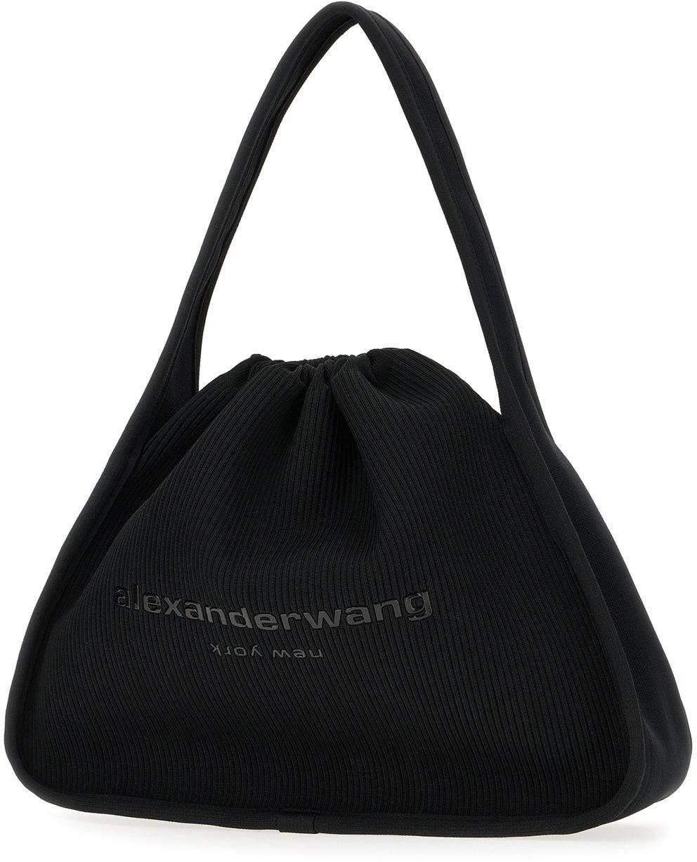 Alexander Wang Alexander Wang Black fabric Large Ryan handbag Zwart