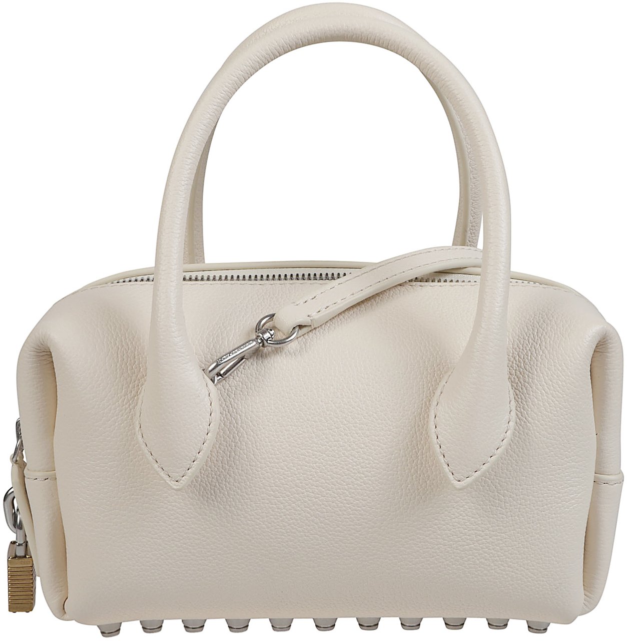 Alexander Wang Roux Small Top Handle Strap Bag Nude Beige