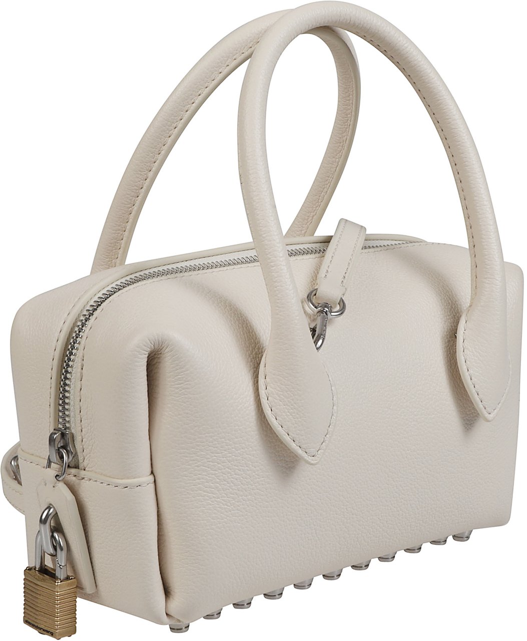 Alexander Wang Roux Small Top Handle Strap Bag Nude Beige