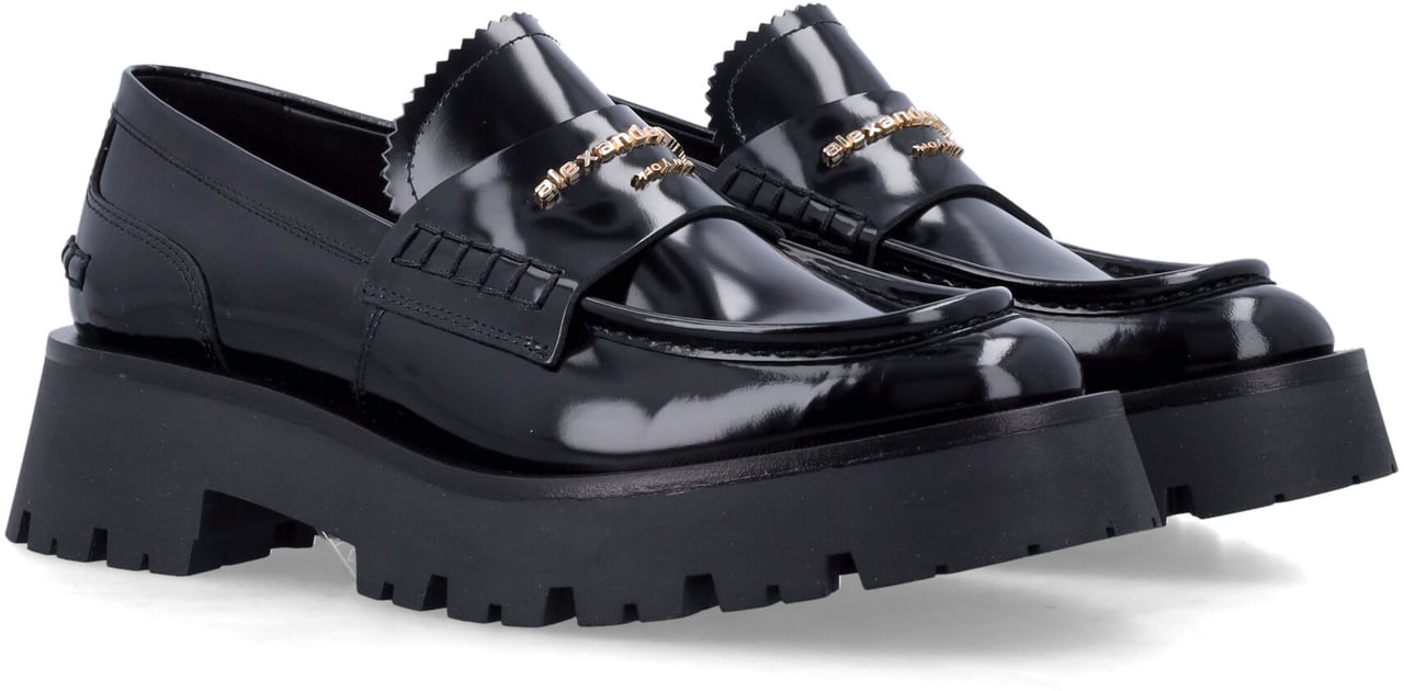 Alexander Wang Carter Lug Loafer Nero Zwart
