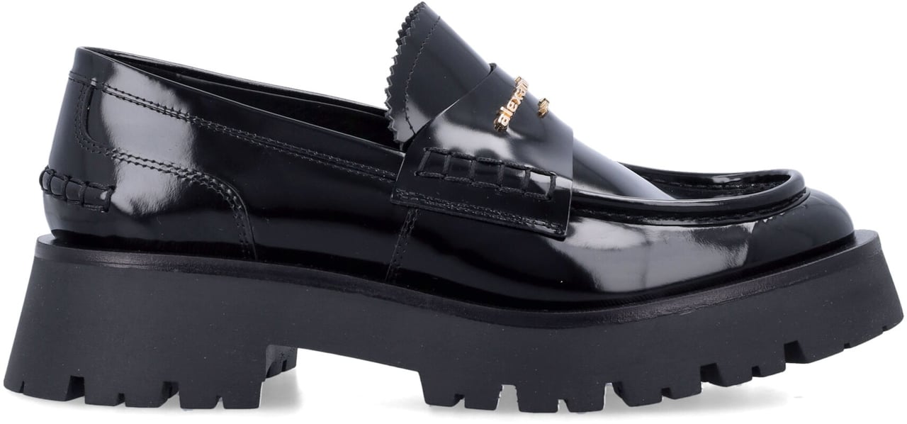 Alexander Wang Carter Lug Loafer Nero Zwart