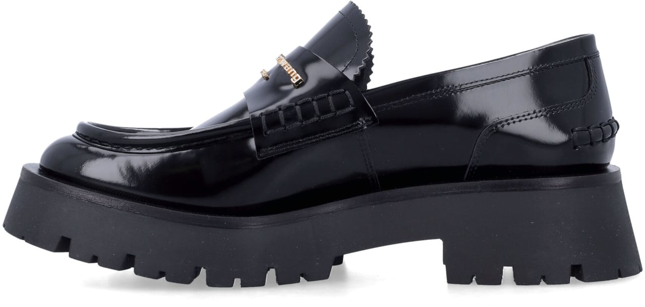 Alexander Wang Carter Lug Loafer Nero Zwart
