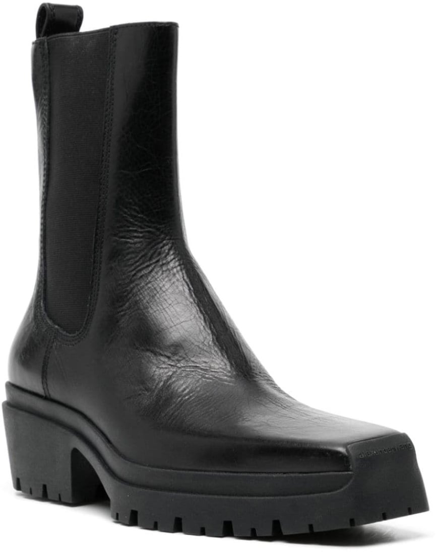 Alexander Wang Terrain 45 Moto Boots Zwart