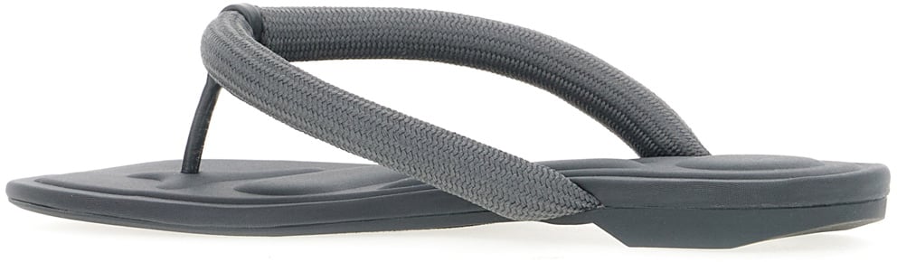 Alexander Wang Alexander Wang Grey fabric Jenna thong sandals Grijs