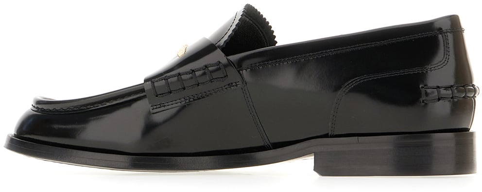 Alexander Wang Alexander Wang Black leather Carter loafers Zwart