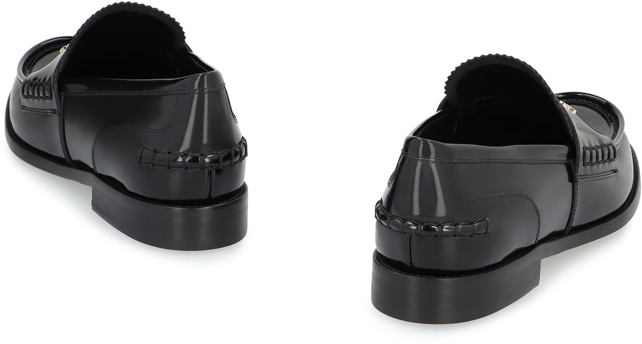 Alexander Wang Carter patent leather loafers Zwart