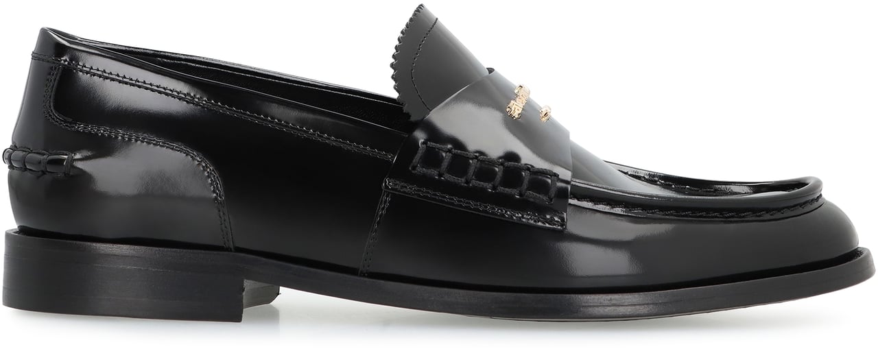 Alexander Wang Carter patent leather loafers Zwart