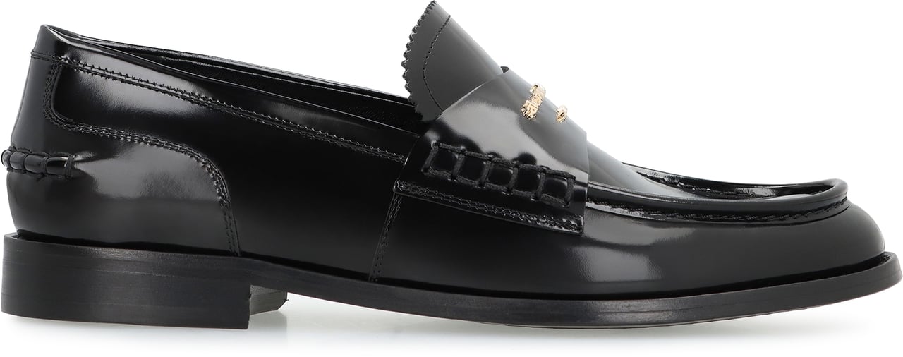 Alexander Wang Carter patent leather loafers Zwart