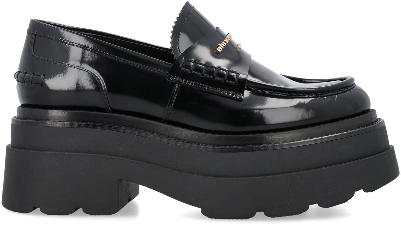 Alexander Wang Carter Platform Loafer Nero Zwart