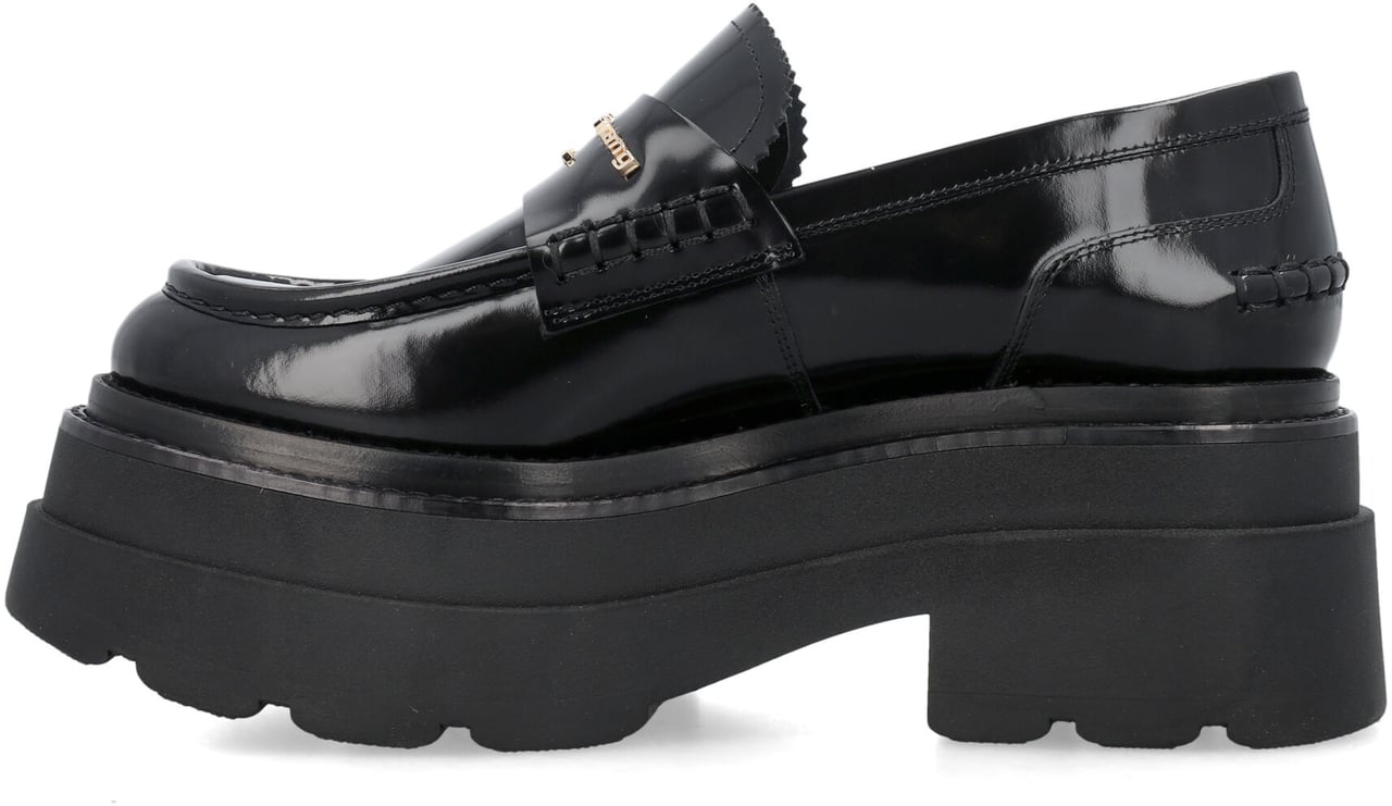 Alexander Wang Carter Platform Loafer Nero Zwart