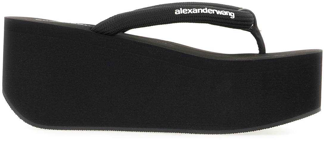 Alexander Wang SLIPPERS Zwart