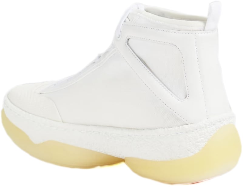Alexander Wang A1 Logo Mid-top Sneakers Wit