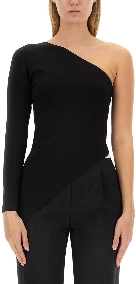 Alexander Wang ASYMMETRICAL TOP Zwart