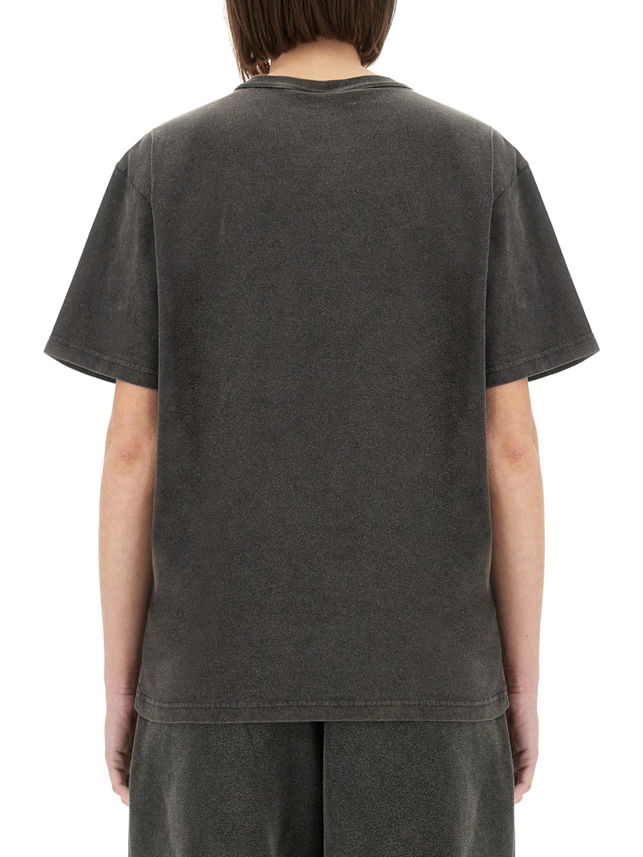 Alexander Wang LOGO PRINT T-SHIRT Zwart