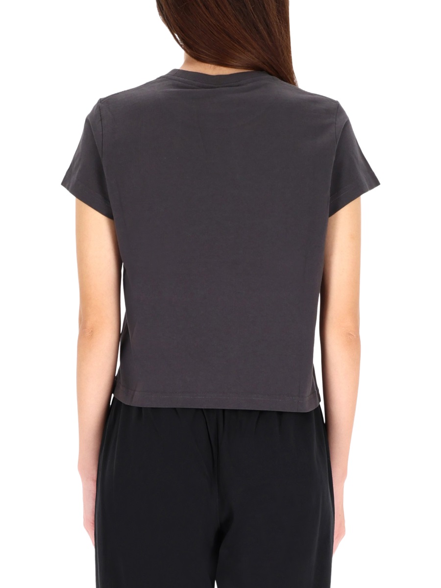 Alexander Wang EMBOSSED LOGO T-SHIRT Zwart
