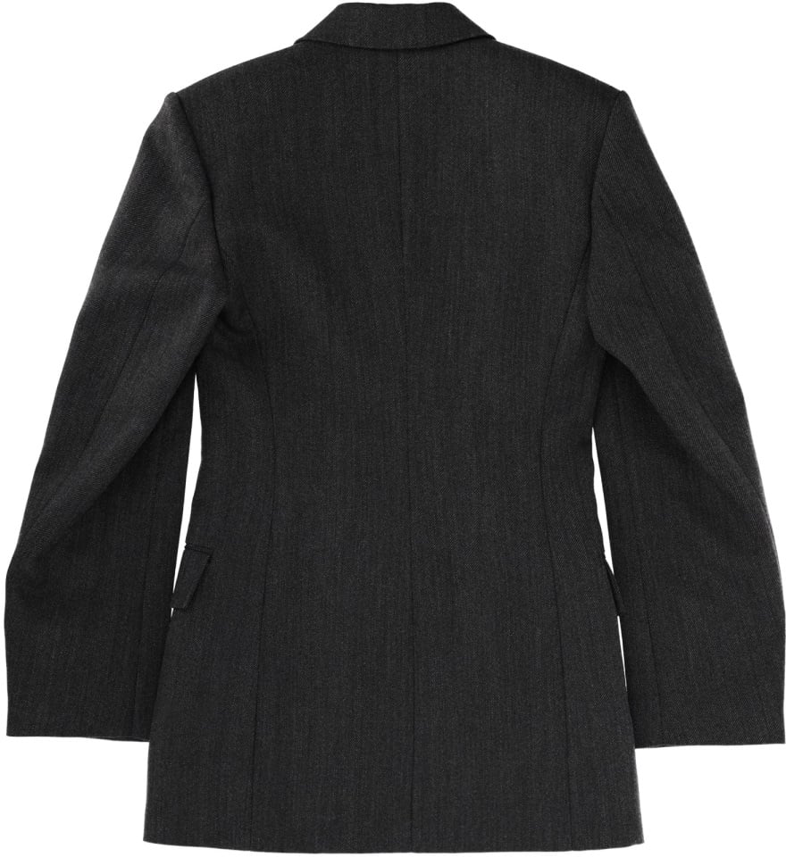 Alexander Wang MINI "BLAZER" DRESS Zwart