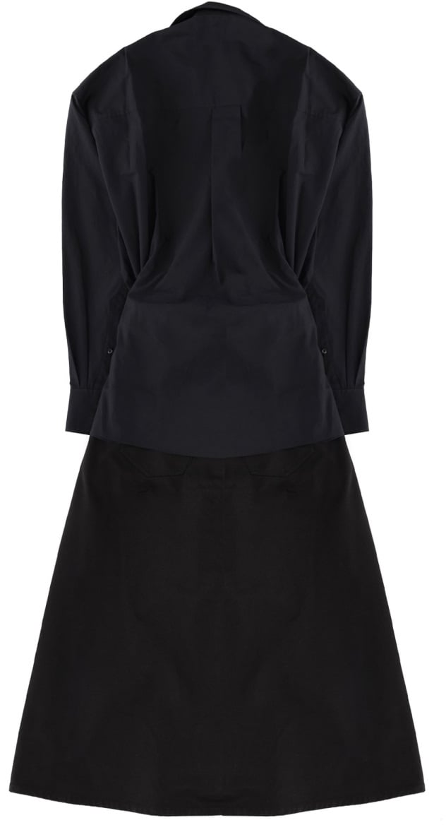 Alexander Wang LONG WRAP DRESS Zwart