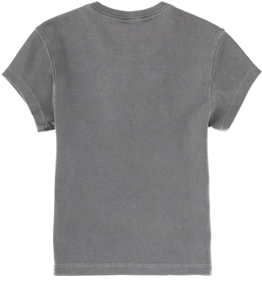 Alexander Wang T-SHIRT WITH LOGO Grijs