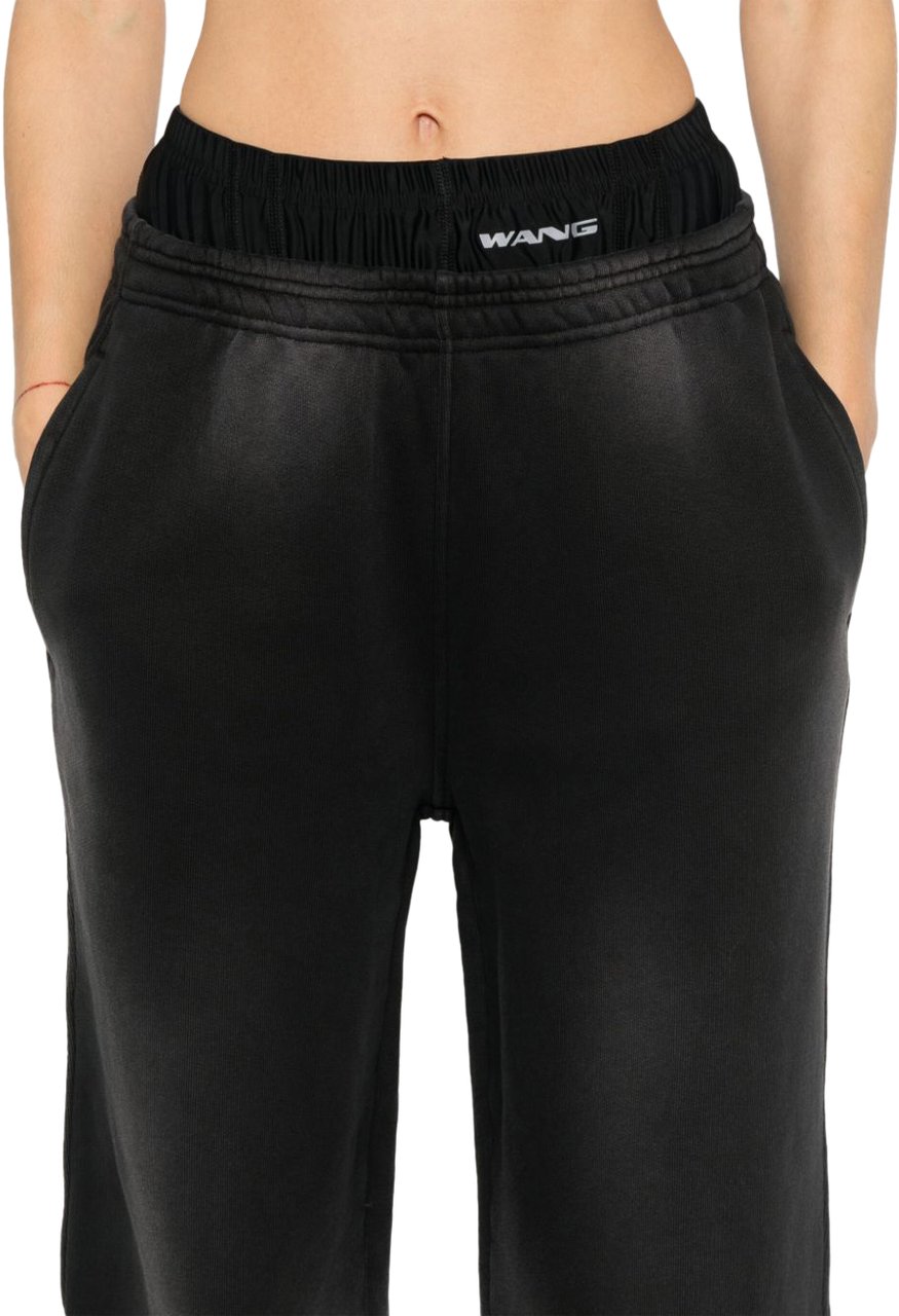 Alexander Wang Alexander Wang Pantaloni Nero Zwart