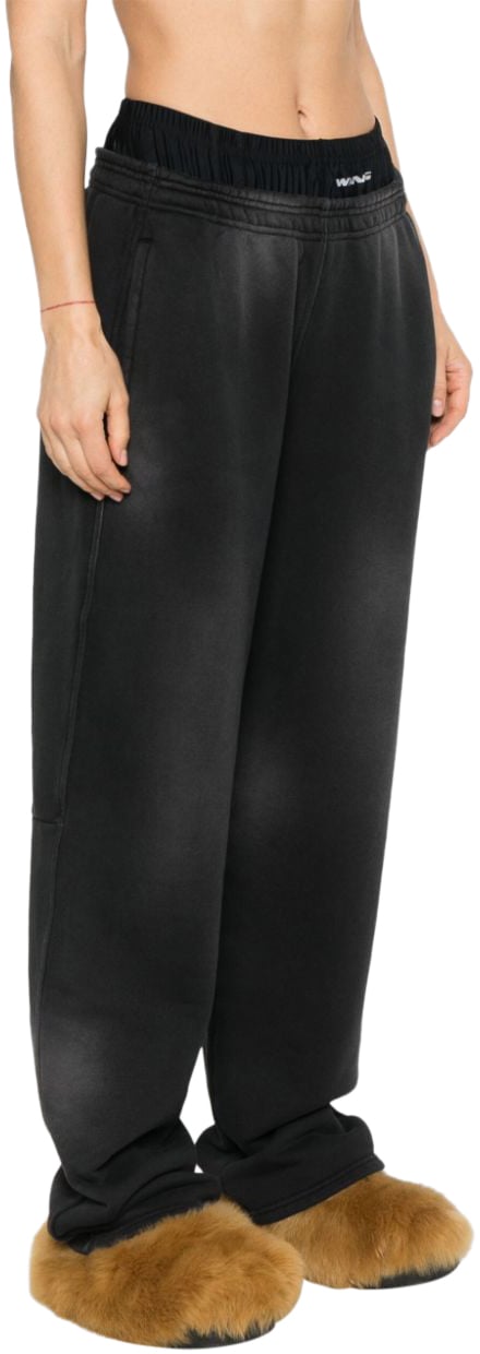 Alexander Wang Alexander Wang Pantaloni Nero Zwart