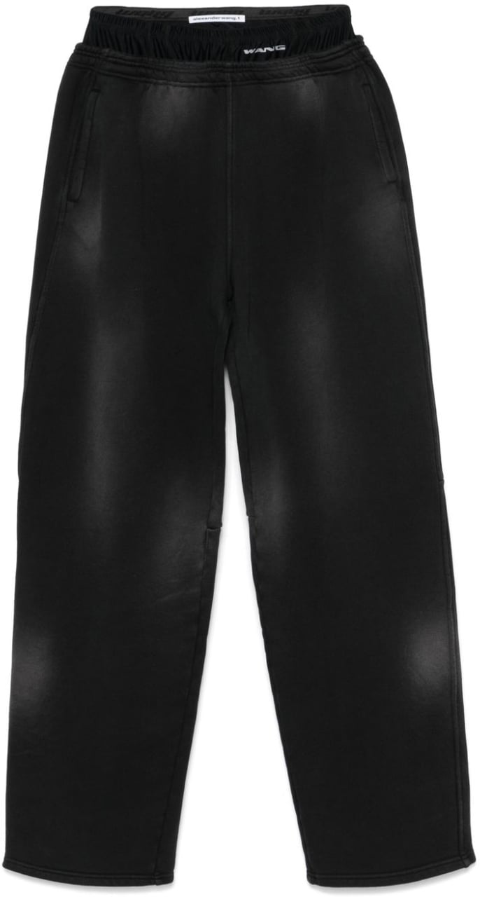 Alexander Wang Alexander Wang Pantaloni Nero Zwart