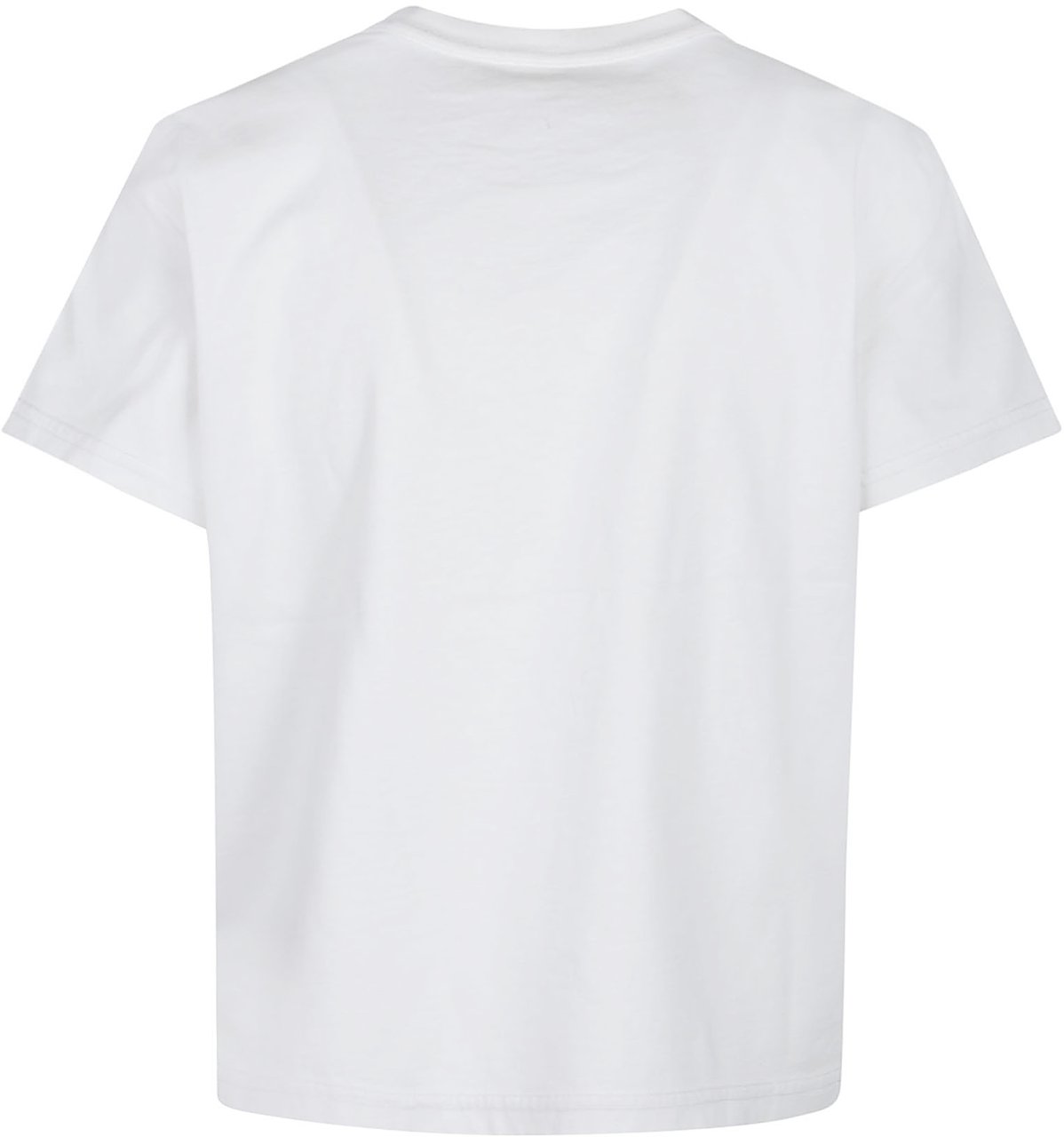Alexander Wang Graphic Shrunken T-shirt White Wit