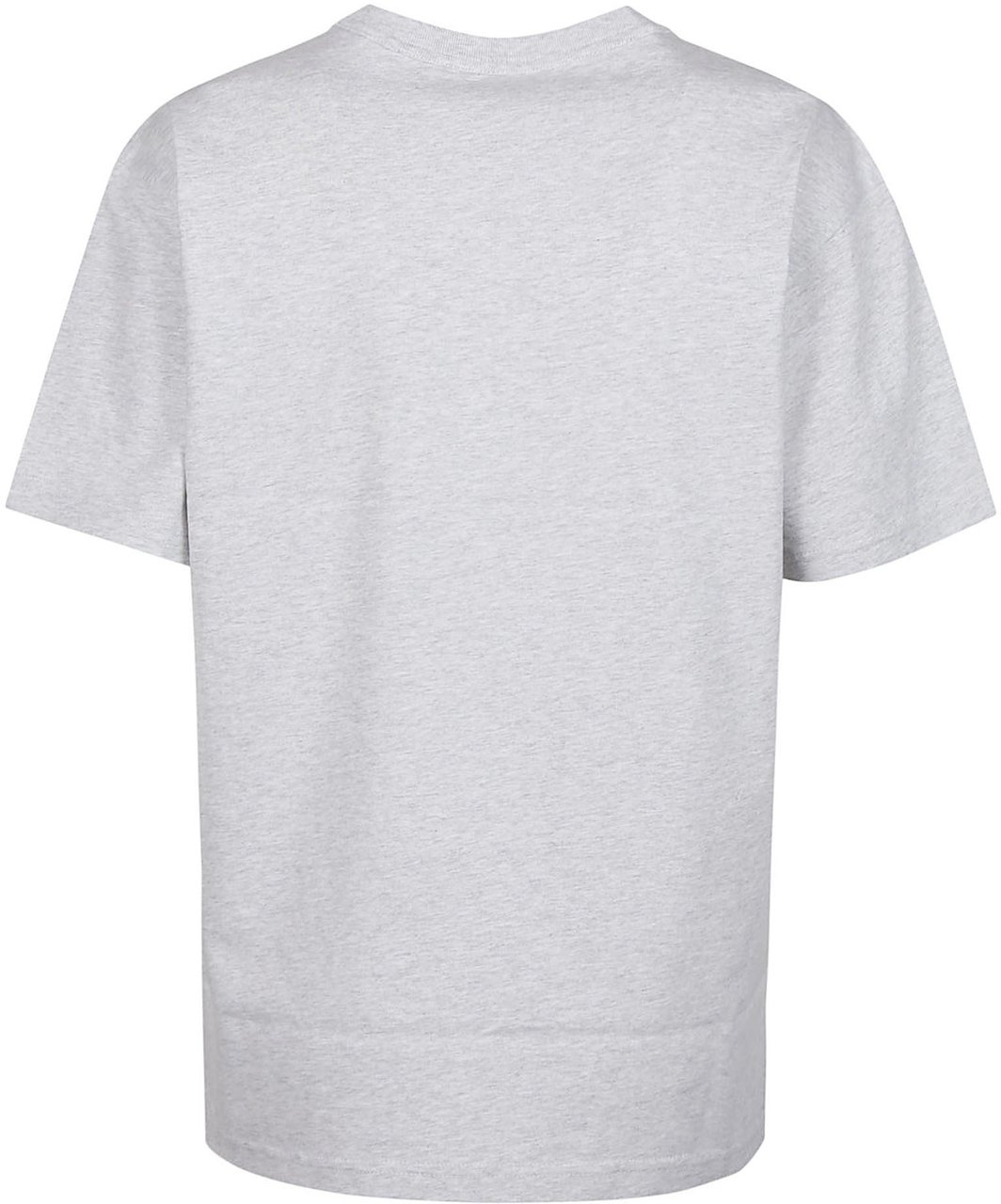 Alexander Wang Puff Logo Bound Neck Essential T-shirt Grey Grijs