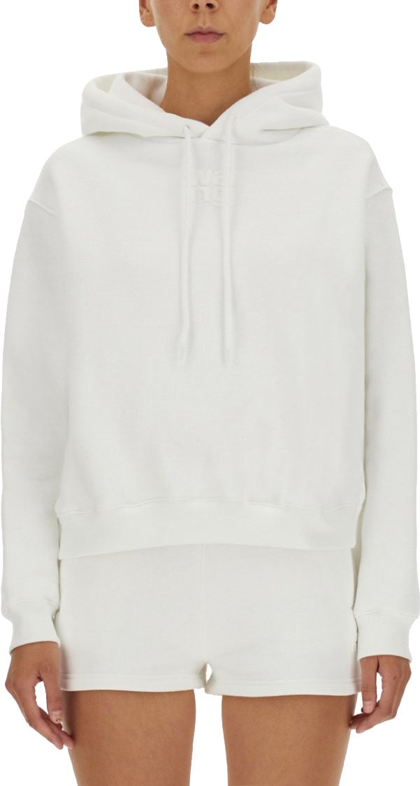Alexander Wang Essential Sweatshirt Wit