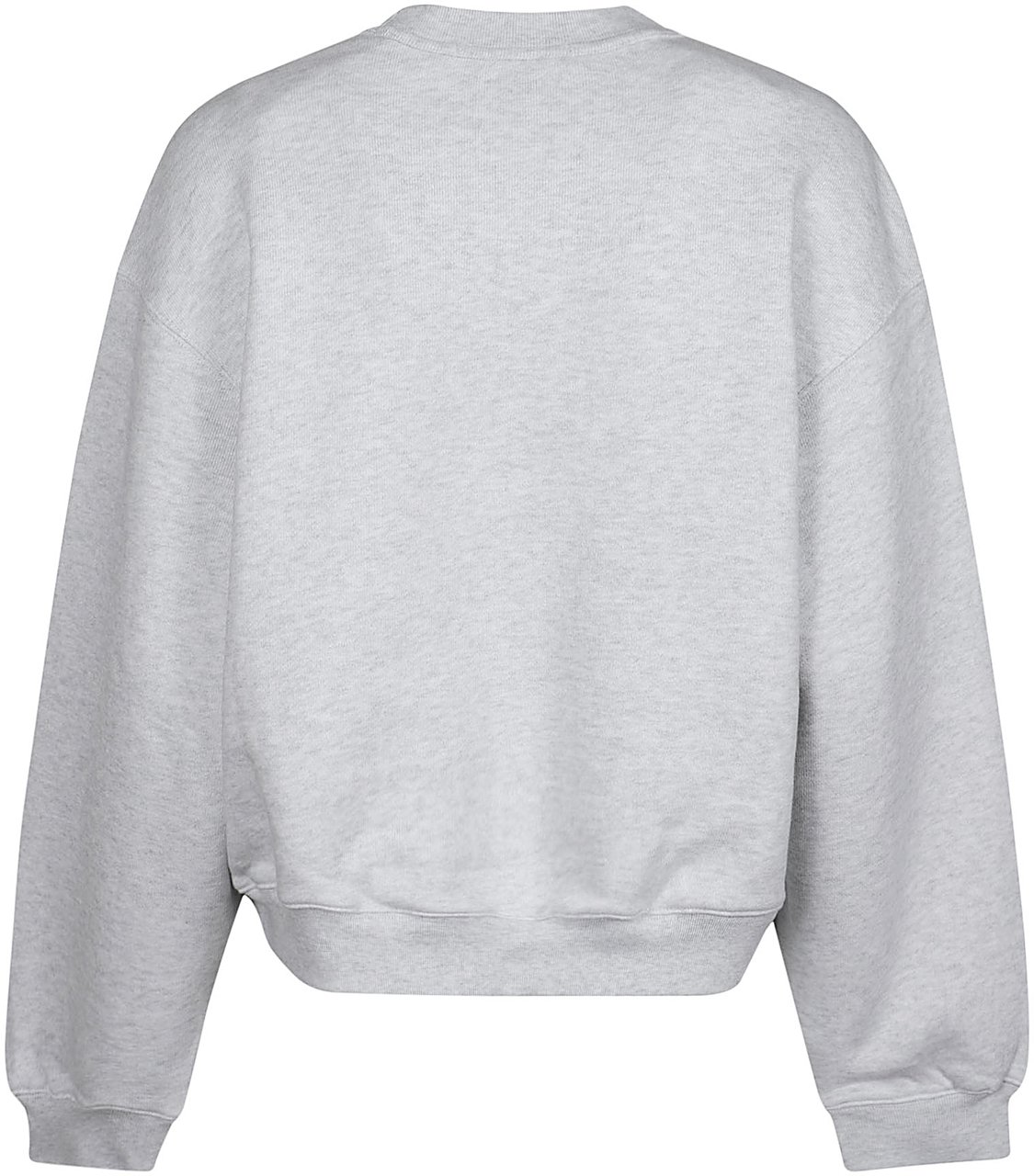 Alexander Wang Puff Paint Logo Essentail Terry Sweatshirt Grey Grijs